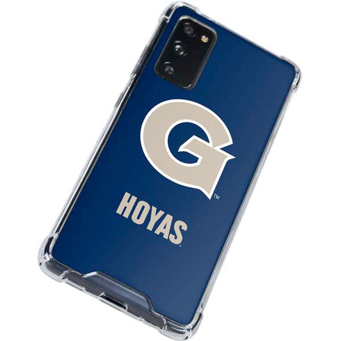 Georgetown University Large Logo Galaxy S20 FE Clear Case