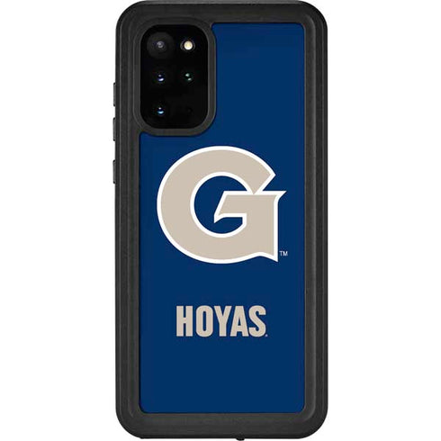 Georgetown University Large Logo Galaxy S20 Plus Waterproof Case