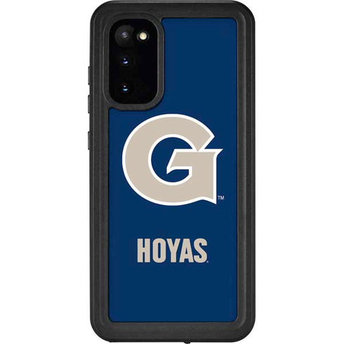 Georgetown University Large Logo Galaxy S20 Waterproof Case