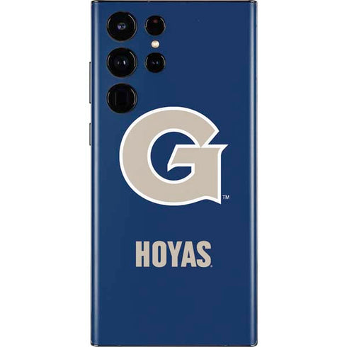 Georgetown University Large Logo Galaxy S22 Ultra Skin