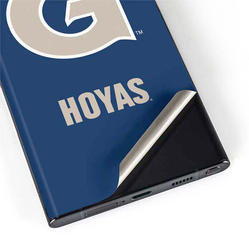 Georgetown University Large Logo Galaxy S22 Ultra Skin