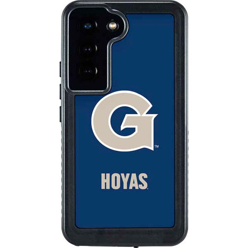 Georgetown University Large Logo Galaxy S23 Waterproof Case
