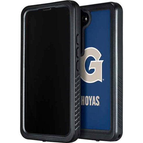 Georgetown University Large Logo Galaxy S23 Waterproof Case