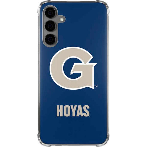 Georgetown University Large Logo Galaxy S24 Plus Clear Case