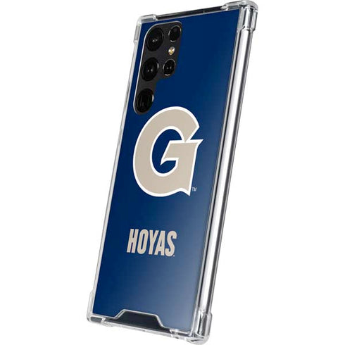 Georgetown University Large Logo Galaxy S24 Ultra Clear Case