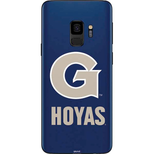 Georgetown University Large Logo Galaxy S9 Skin