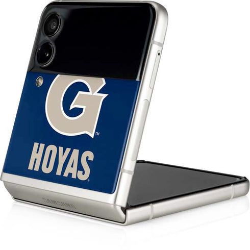 Georgetown University Large Logo Galaxy Z Flip3 5G Skin