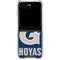 Georgetown University Large Logo Galaxy Z Flip5 5G Clear Case