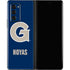 Georgetown University Large Logo Galaxy Z Fold2 5G Skin