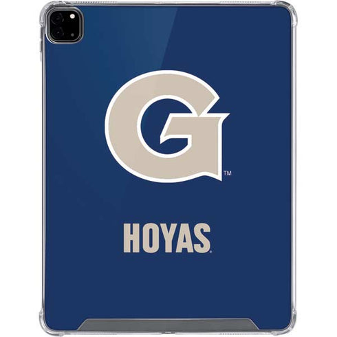 Georgetown University Large Logo iPad Pro 12.9in (2020) Clear Case