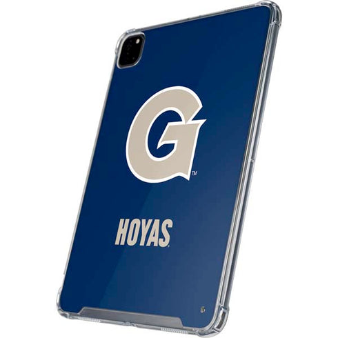 Georgetown University Large Logo iPad Pro 12.9in (2020) Clear Case