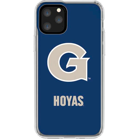 Georgetown University Large Logo iPhone 11 Pro Clear Case