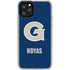 Georgetown University Large Logo iPhone 11 Pro Clear Case