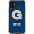 Georgetown University Large Logo iPhone 12 Clear Case