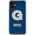 Georgetown University Large Logo iPhone 12 Mini Clear Case
