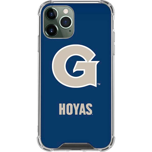 Georgetown University Large Logo iPhone 12 Pro Max Clear Case