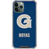 Georgetown University Large Logo iPhone 12 Pro Max Clear Case