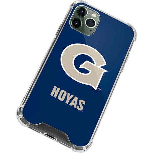 Georgetown University Large Logo iPhone 12 Pro Max Clear Case