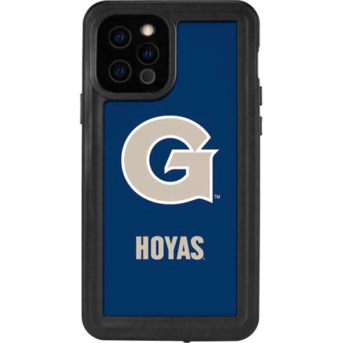 Georgetown University Large Logo iPhone 12 Pro Waterproof Case