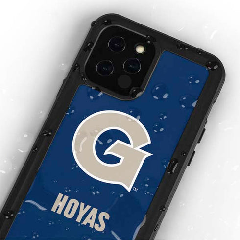 Georgetown University Large Logo iPhone 12 Pro Waterproof Case