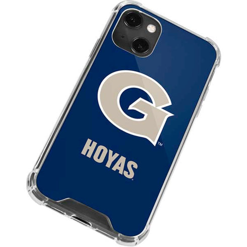 Georgetown University Large Logo iPhone 13 Mini Clear Case