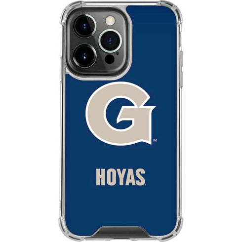 Georgetown University Large Logo iPhone 13 Pro Clear Case