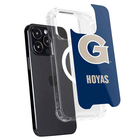 Georgetown University Large Logo iPhone 13 Pro MagSafe Case