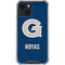 Georgetown University Large Logo iPhone 14 Clear Case