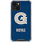Georgetown University Large Logo iPhone 14 Plus Clear Case