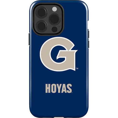 Georgetown University Large Logo iPhone 15 Pro Impact Case
