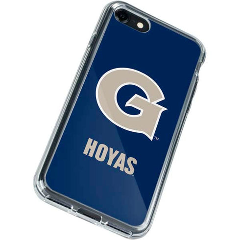 Georgetown University Large Logo iPhone SE (2nd & 3rd Gen) Clear Case