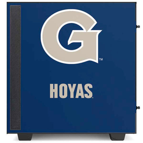 Georgetown University Large Logo NZXT H510 Compact ATX Mid-Tower Case Skin