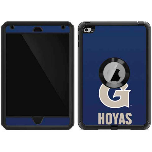 Georgetown University Large Logo Otterbox Defender iPad Skin