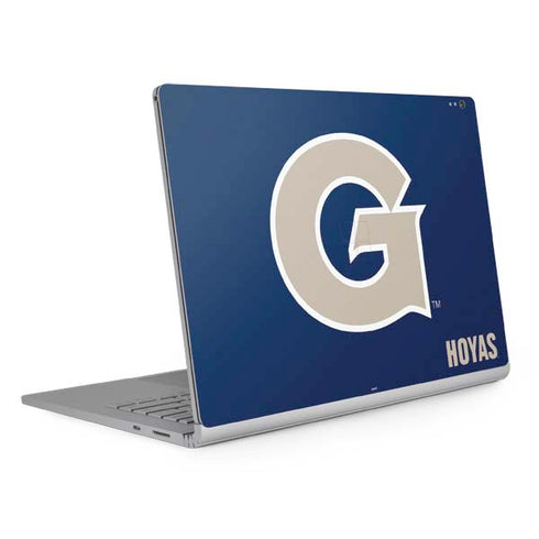 Georgetown University Large Logo Surface Book 2 15in Skin