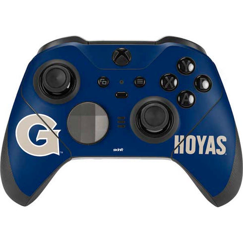 Georgetown University Large Logo Xbox Elite Wireless Controller Series 2 Skin