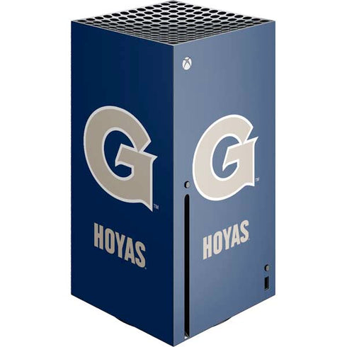 Georgetown University Large Logo Xbox Series X Console Skin