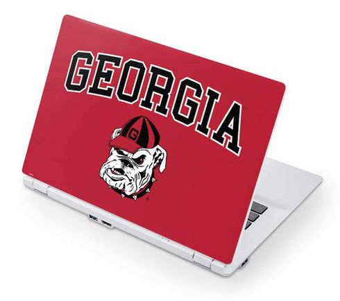 University of Georgia Bulldogs Acer Chromebook Skin