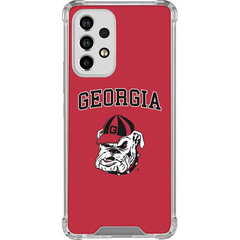 University of Georgia Bulldogs Galaxy A33 5G Clear Case