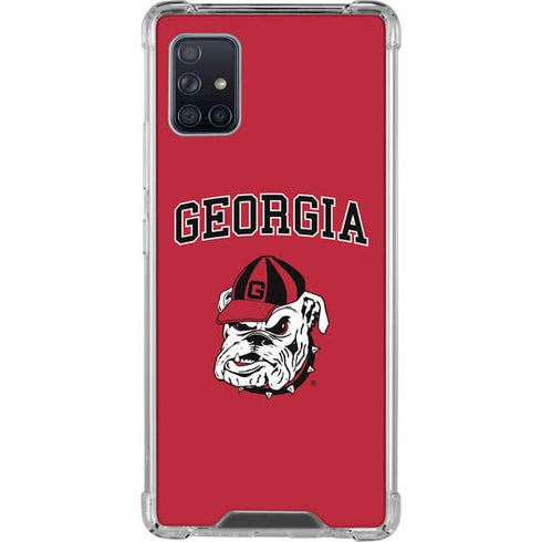 University of Georgia Bulldogs Galaxy A51 5G Clear Case