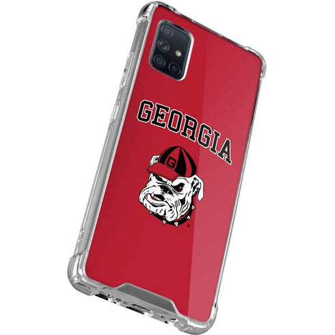 University of Georgia Bulldogs Galaxy A71 5G Clear Case