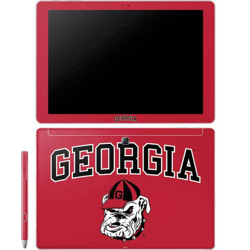 University of Georgia Bulldogs Galaxy Book 12in Skin