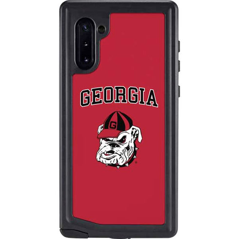 University of Georgia Bulldogs Galaxy Note 10 Waterproof Case