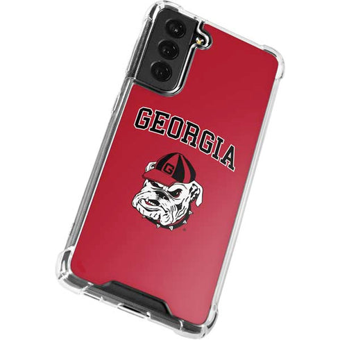 University of Georgia Bulldogs Galaxy S22 Plus Clear Case