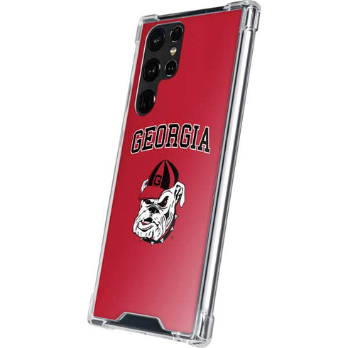 University of Georgia Bulldogs Galaxy S22 Ultra Clear Case