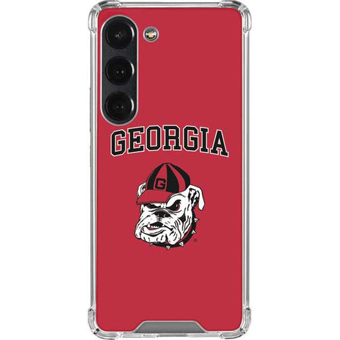 University of Georgia Bulldogs Galaxy S23 Clear Case