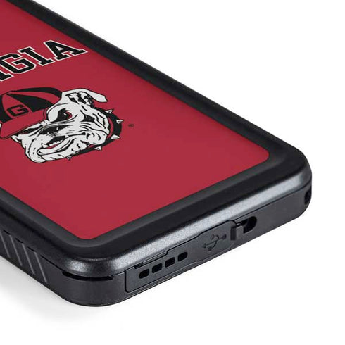 University of Georgia Bulldogs Galaxy S23 Waterproof Case