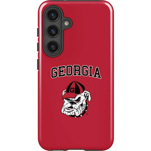 University of Georgia Bulldogs Logo Galaxy S24 Plus Impact Case