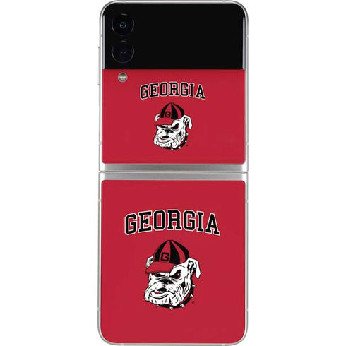 University of Georgia Bulldogs Galaxy Z Flip3 5G Skin
