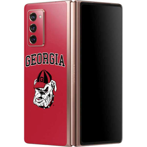 University of Georgia Bulldogs Galaxy Z Fold2 5G Skin