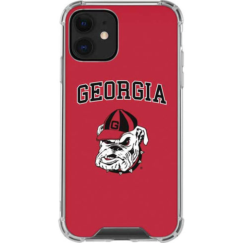 University of Georgia Bulldogs iPhone 12 Clear Case